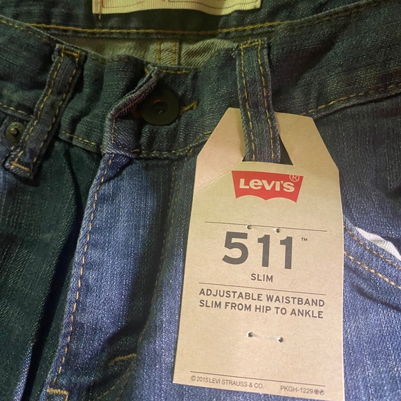 Levi’s Boys Size 16 511 Blue Jeans - Picture 1 of 2